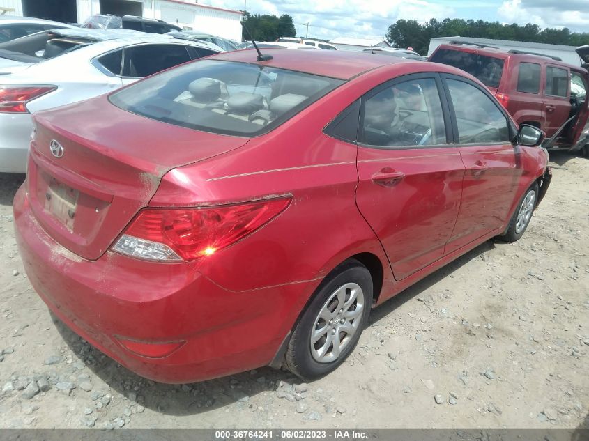 2014 HYUNDAI ACCENT GLS - KMHCT4AE1EU697826