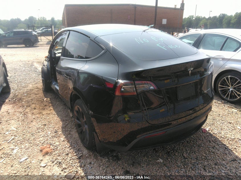 VIN 7SAYGDEE9NF356047 2022 TESLA MODEL Y LONG RANGE