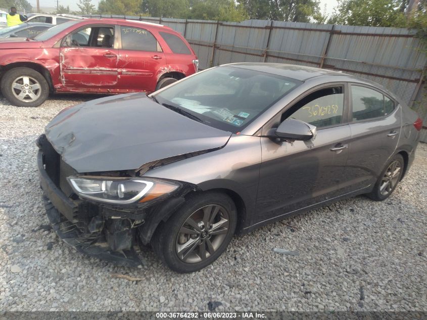 2018 HYUNDAI ELANTRA SEL/VALUE/LIMITED - 5NPD84LF6JH371699