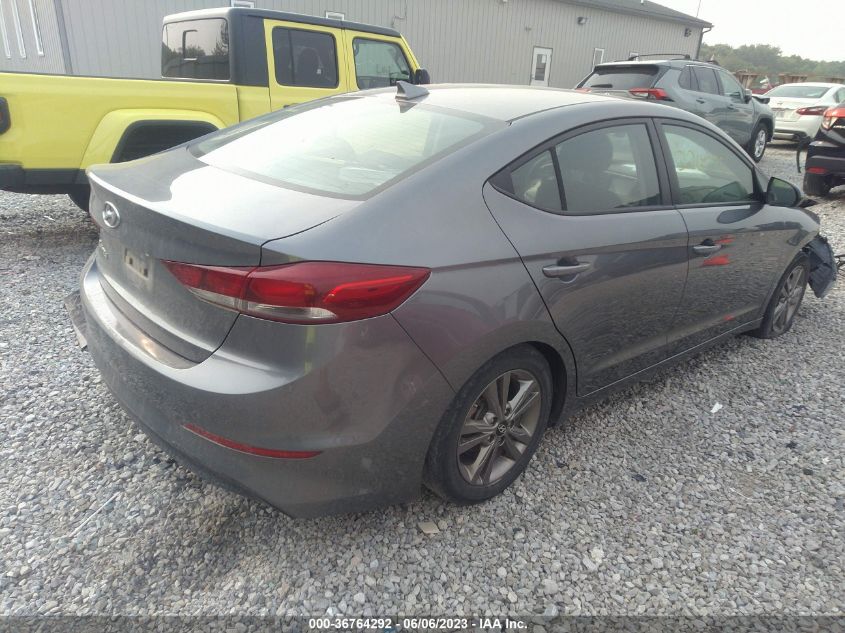 2018 HYUNDAI ELANTRA SEL/VALUE/LIMITED - 5NPD84LF6JH371699