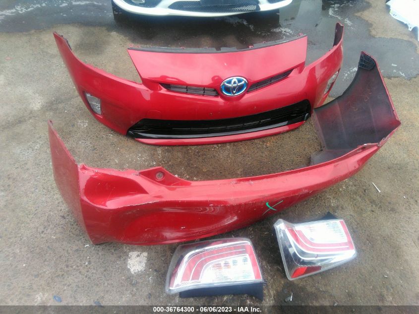2013 TOYOTA PRIUS ONE/TWO/THREE/FOUR/FIVE - JTDKN3DU2D0354911