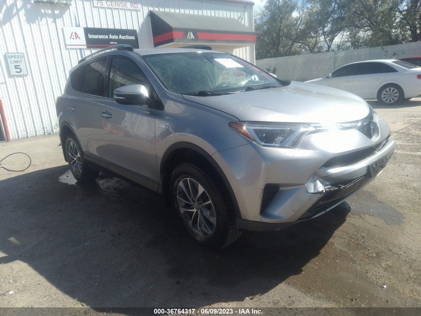 VIN JTMRJREV4JD227909 2018 TOYOTA RAV4 HYBRID LE