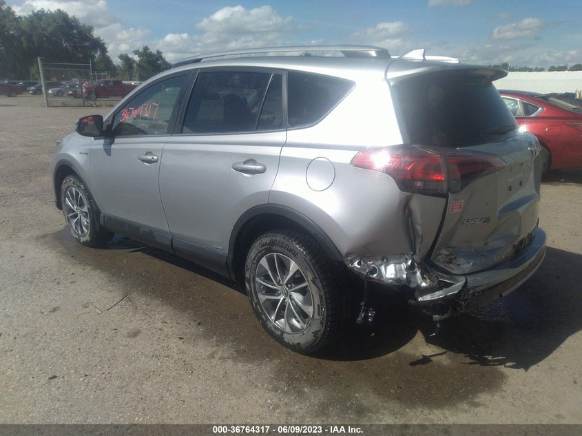 VIN JTMRJREV4JD227909 2018 TOYOTA RAV4 HYBRID LE