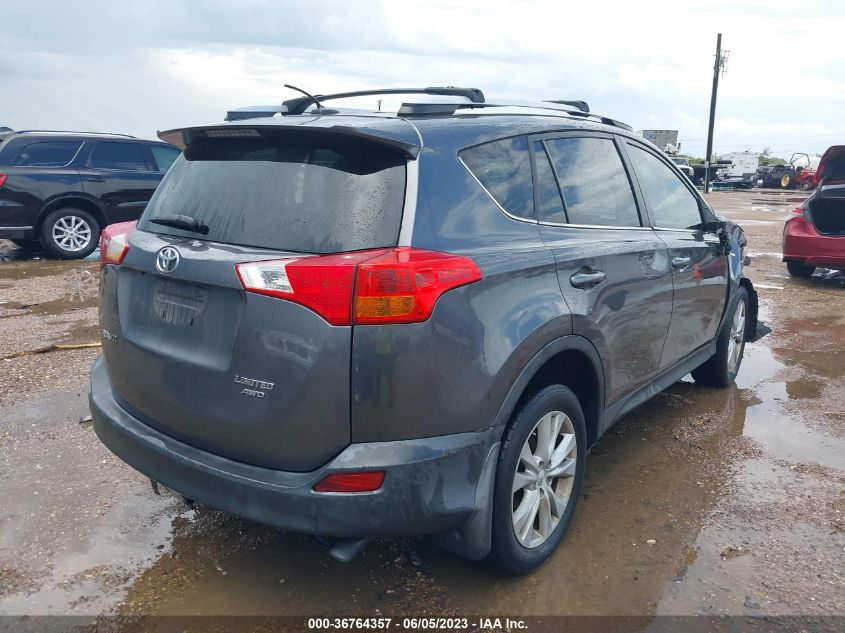 2013 TOYOTA RAV4 LIMITED - 2T3DFREV4DW120281