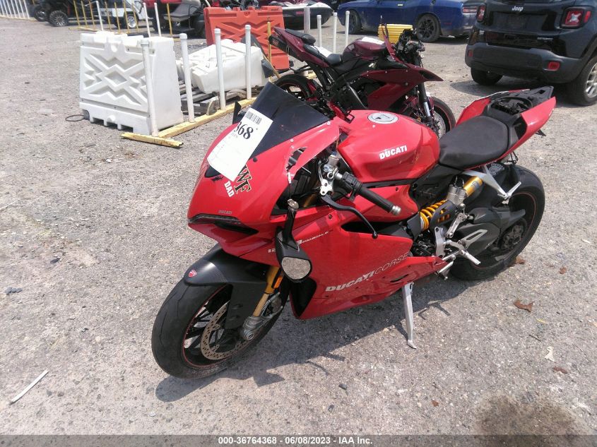 2016 DUCATI SUPERBIKE 1299 PANIGALE/S ZDM14BYW6GB004747