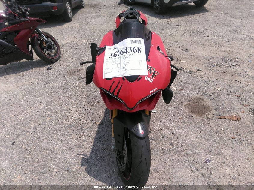 2016 DUCATI SUPERBIKE 1299 PANIGALE/S ZDM14BYW6GB004747