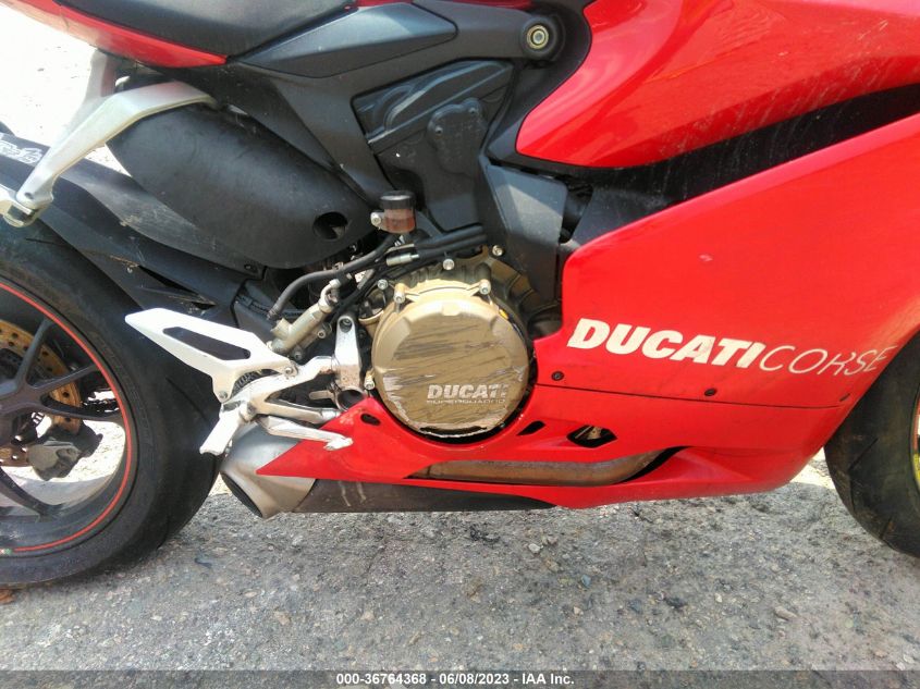 2016 DUCATI SUPERBIKE 1299 PANIGALE/S ZDM14BYW6GB004747
