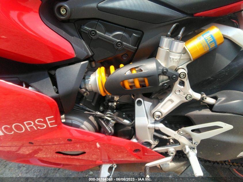2016 DUCATI SUPERBIKE 1299 PANIGALE/S ZDM14BYW6GB004747