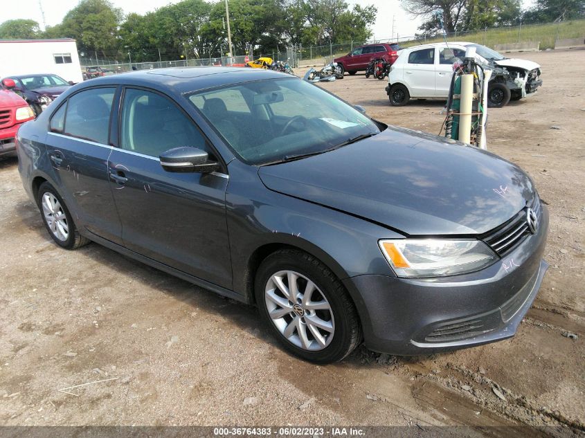 2014 VOLKSWAGEN JETTA SEDAN SE W/CONNECTIVITY/SUNROOF - 3VWD07AJ7EM383714