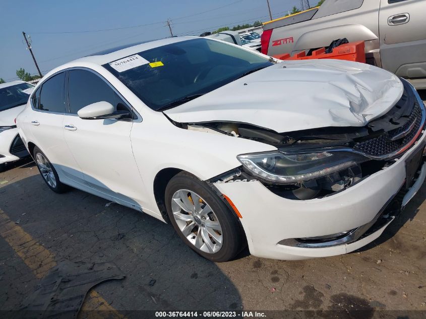 2015 CHRYSLER 200 C - 1C3CCCCG9FN633658