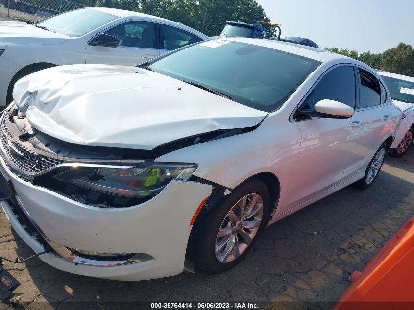 2015 CHRYSLER 200 C - 1C3CCCCG9FN633658