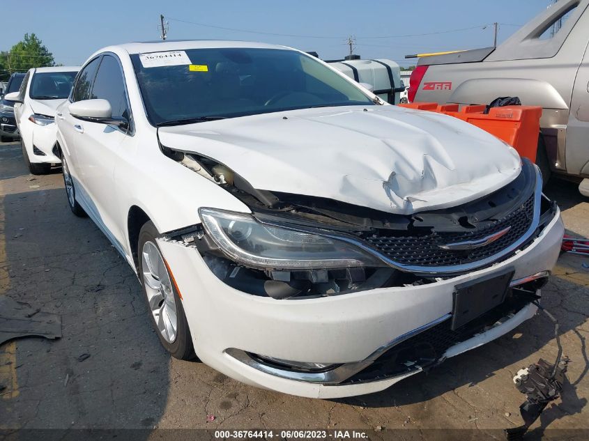 2015 CHRYSLER 200 C - 1C3CCCCG9FN633658