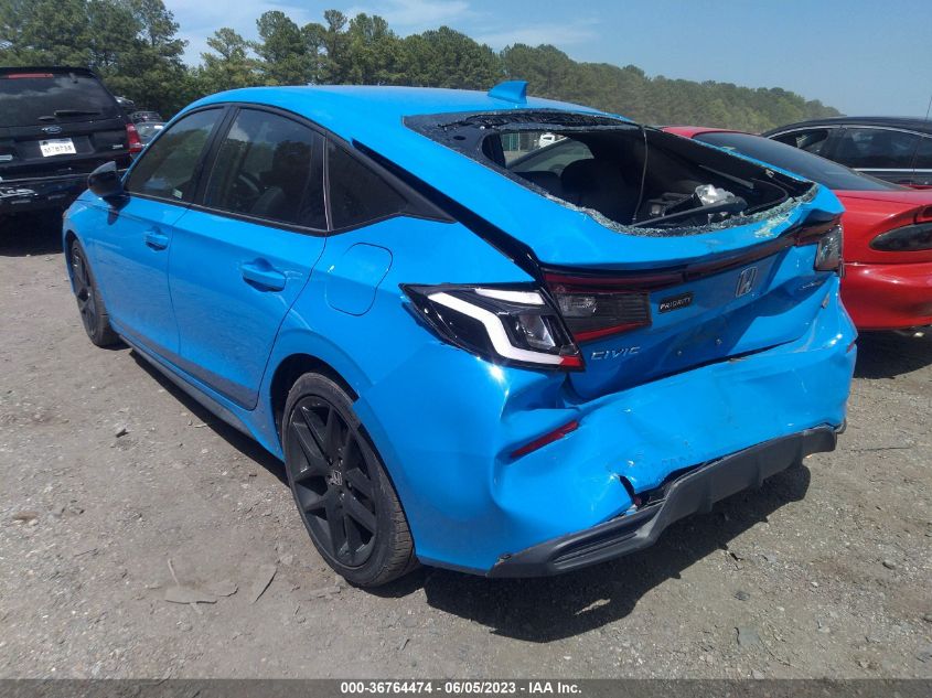 2022 HONDA CIVIC HATCHBACK SPORT - 19XFL2H87NE017058
