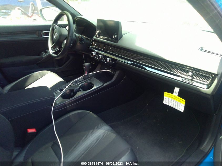 2022 HONDA CIVIC HATCHBACK SPORT - 19XFL2H87NE017058