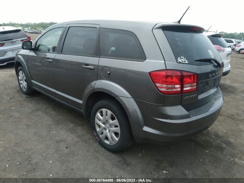 2013 DODGE JOURNEY AMERICAN VALUE PKG - 3C4PDCABXDT729412