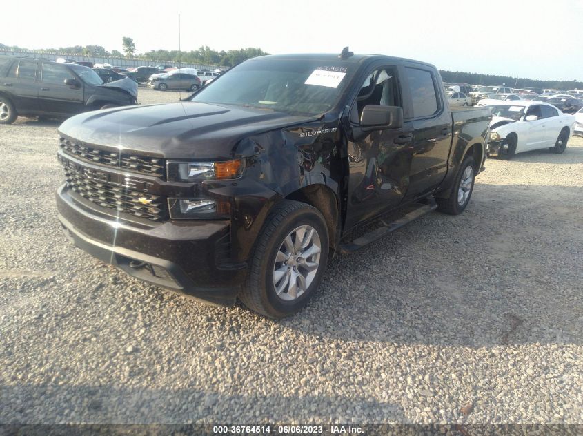 2019 CHEVROLET SILVERADO 1500 CUSTOM - 1GCPYBEH9KZ368497