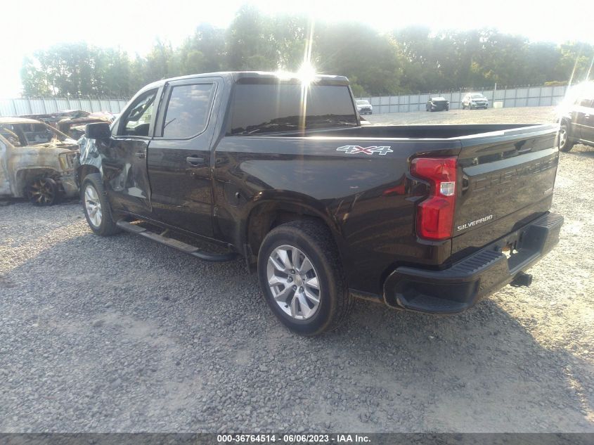 2019 CHEVROLET SILVERADO 1500 CUSTOM - 1GCPYBEH9KZ368497