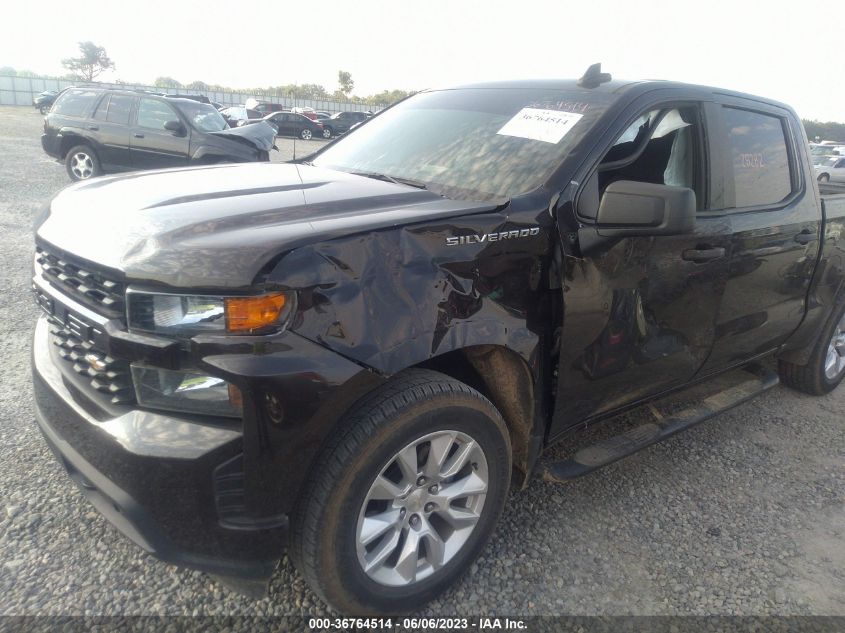 2019 CHEVROLET SILVERADO 1500 CUSTOM - 1GCPYBEH9KZ368497