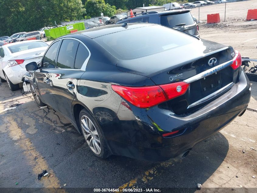 2017 INFINITI Q50 2.0T - JN1CV7AP6HM642460
