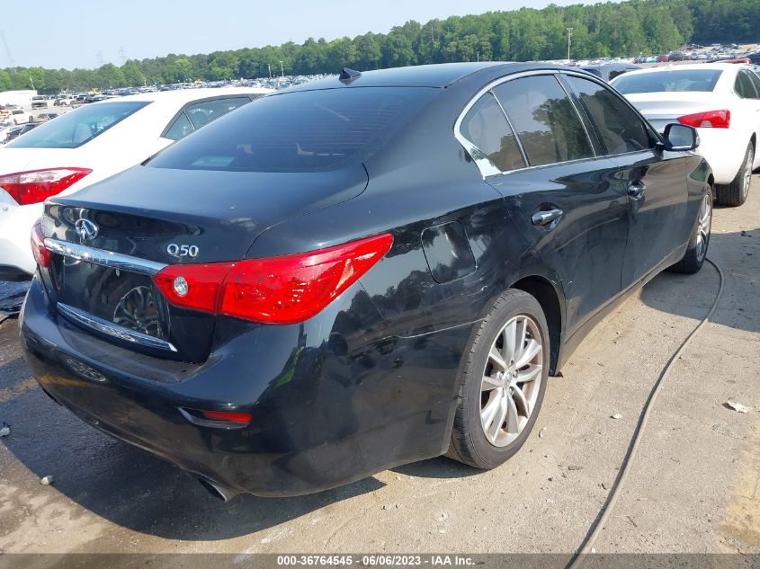 2017 INFINITI Q50 2.0T - JN1CV7AP6HM642460