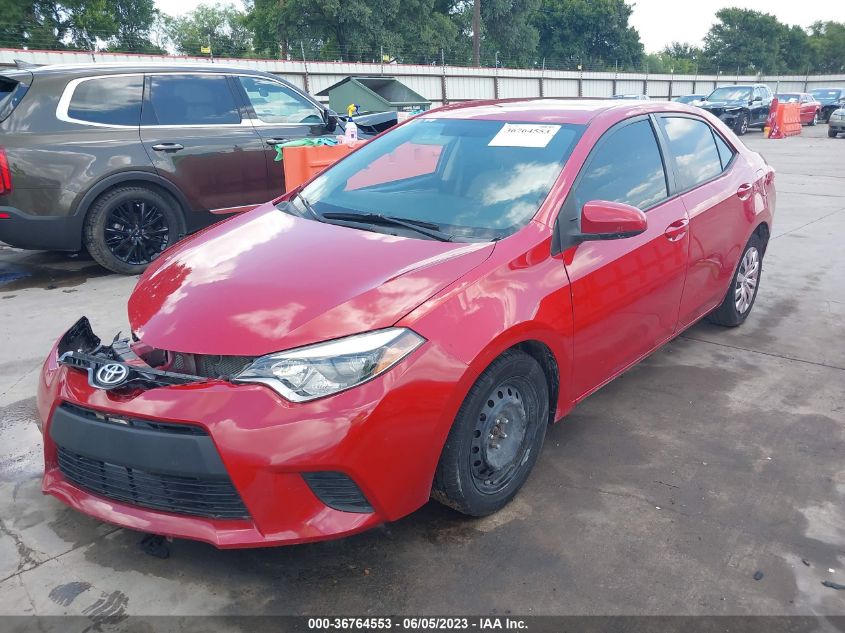 2016 TOYOTA COROLLA L/LE/S/S PLUS/LE PLUS - 2T1BURHE0GC664655