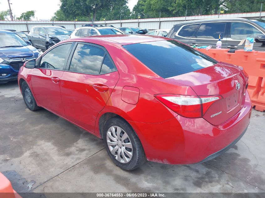 2016 TOYOTA COROLLA L/LE/S/S PLUS/LE PLUS - 2T1BURHE0GC664655