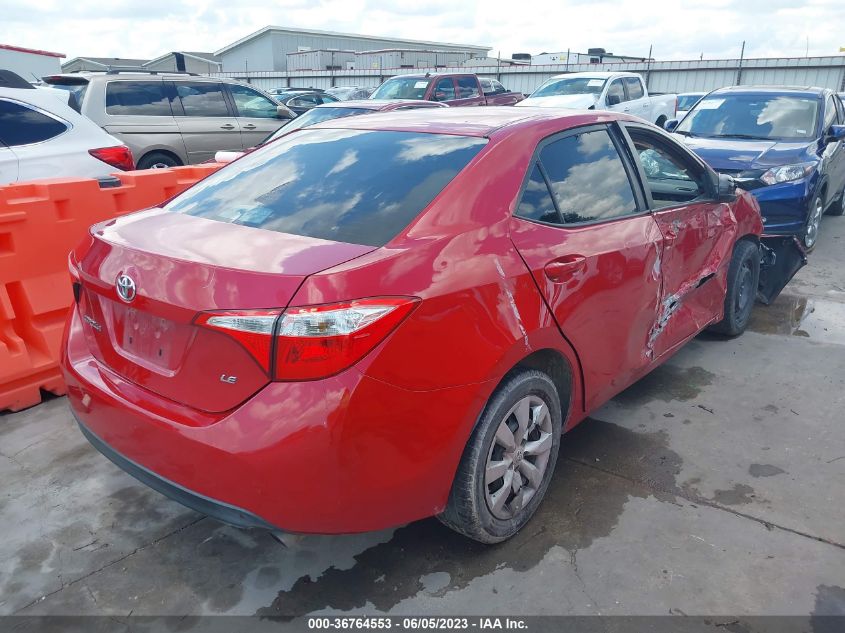 2016 TOYOTA COROLLA L/LE/S/S PLUS/LE PLUS - 2T1BURHE0GC664655