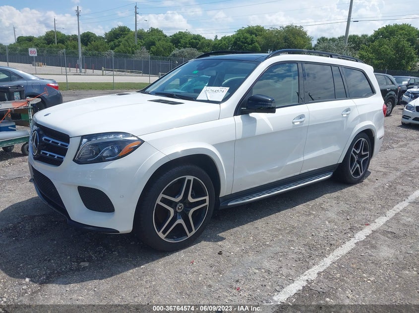 VIN 4JGDF7DE6KB204559 2019 MERCEDES-BENZ GLS 550 4MATIC