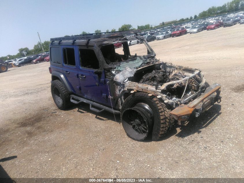 2019 JEEP WRANGLER UNLIMITED SPORT S - 1C4HJXDN4KW624494