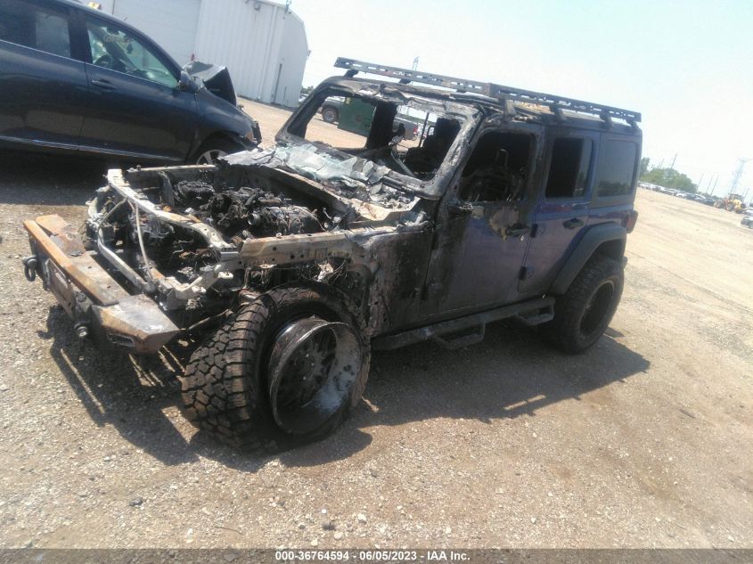 2019 JEEP WRANGLER UNLIMITED SPORT S - 1C4HJXDN4KW624494