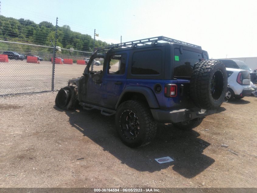2019 JEEP WRANGLER UNLIMITED SPORT S - 1C4HJXDN4KW624494