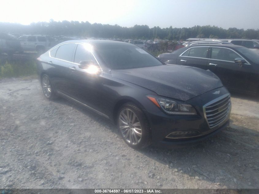 2017 GENESIS G80 ULTIMATE - KMHGN4JF0HU211578