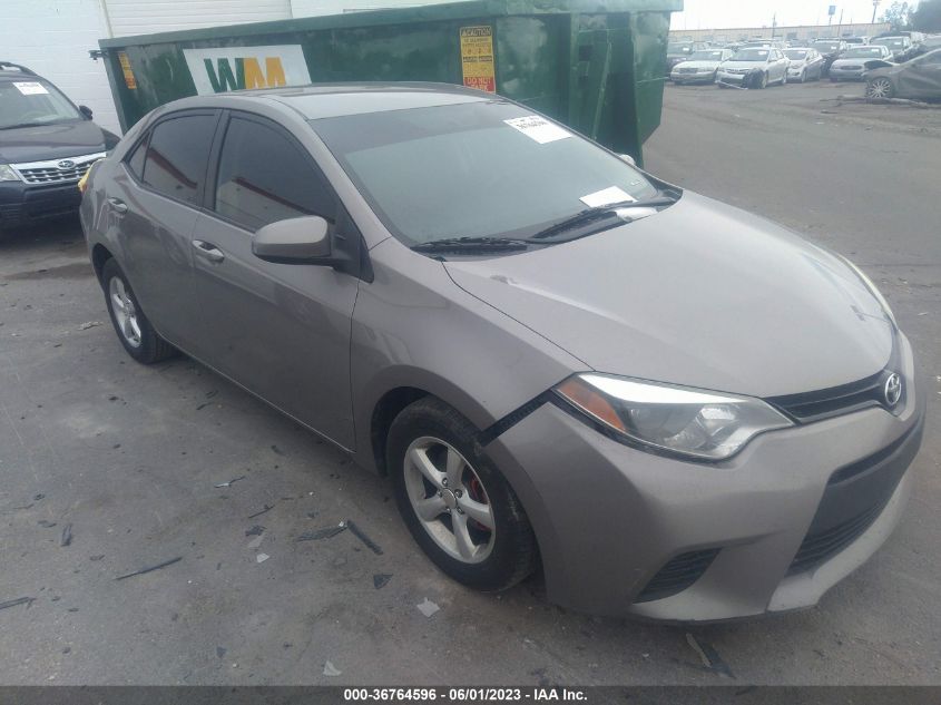 2014 TOYOTA COROLLA L/LE/LE PLS/PRM/S/S PLS - 02T1BURHE9EC17040