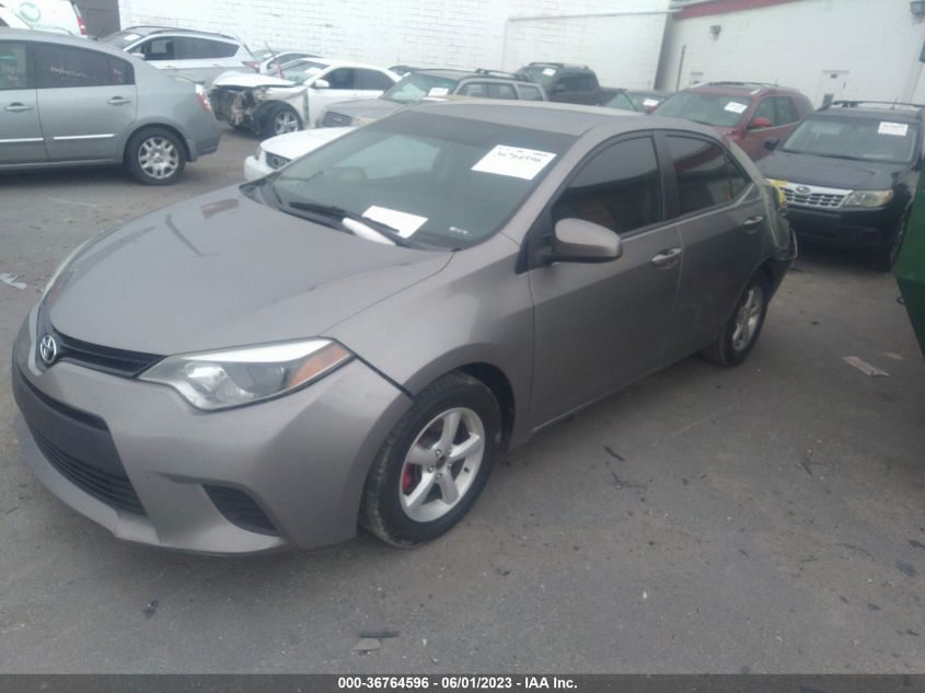 2014 TOYOTA COROLLA L/LE/LE PLS/PRM/S/S PLS - 02T1BURHE9EC17040