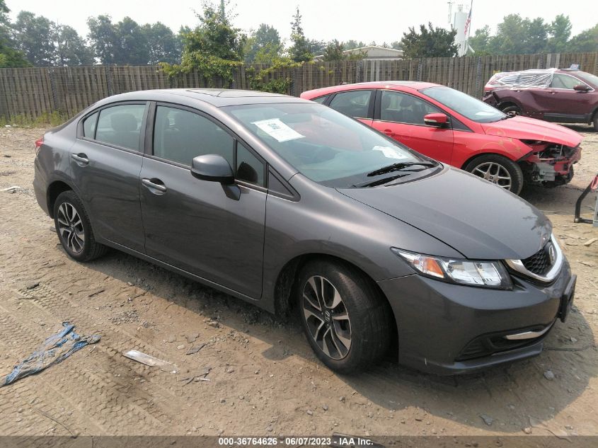 2013 HONDA CIVIC SDN EX - 2HGFB2F81DH553742