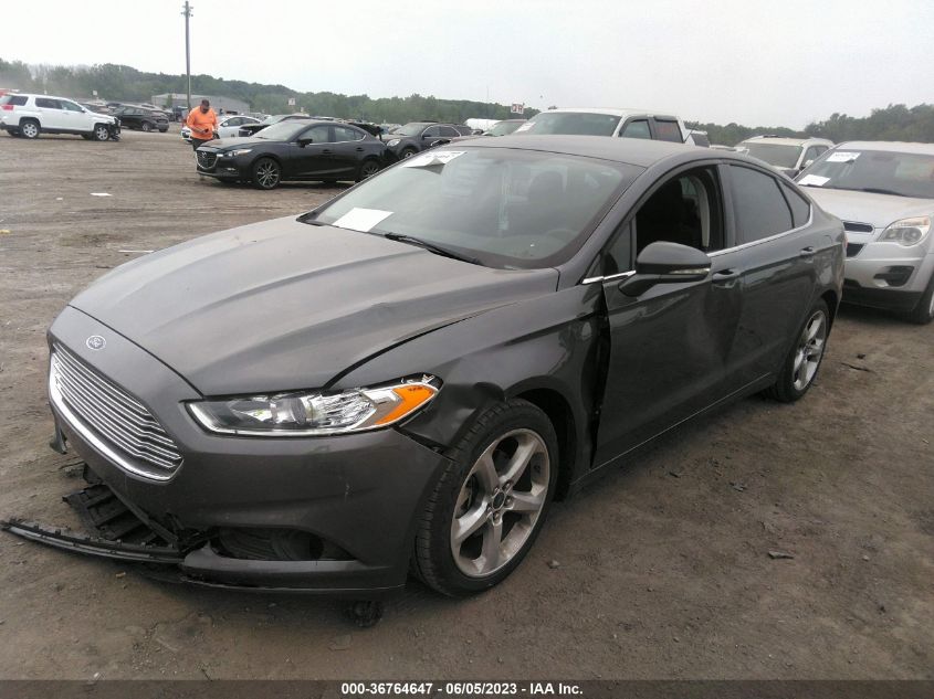 2016 FORD FUSION SE - 3FA6P0H77GR296433