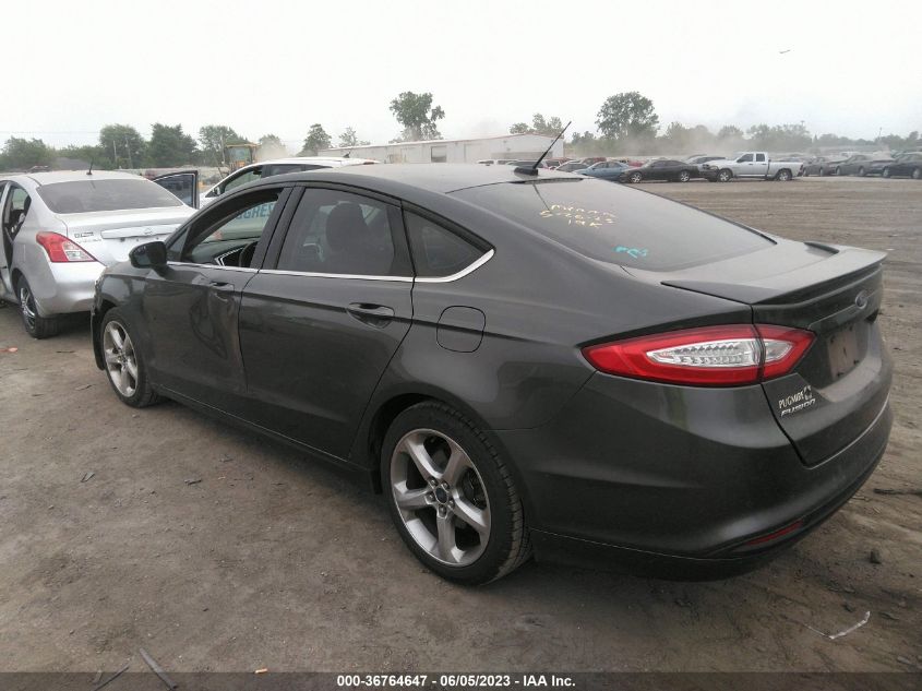 2016 FORD FUSION SE - 3FA6P0H77GR296433