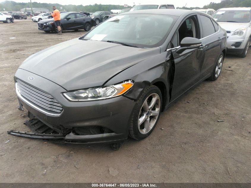 2016 FORD FUSION SE - 3FA6P0H77GR296433