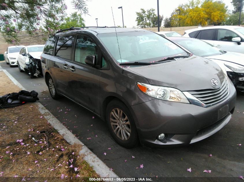 2014 TOYOTA SIENNA XLE/XLE AAS/LTD - 5TDYK3DC8ES469280