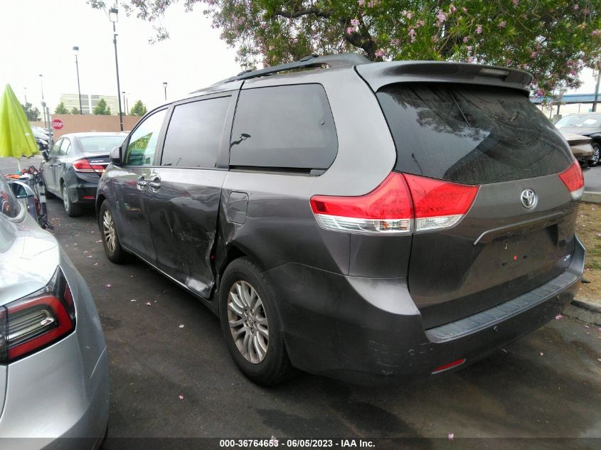 2014 TOYOTA SIENNA XLE/XLE AAS/LTD - 5TDYK3DC8ES469280