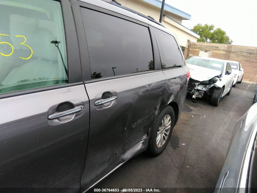 2014 TOYOTA SIENNA XLE/XLE AAS/LTD - 5TDYK3DC8ES469280