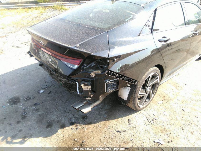 2023 HYUNDAI ELANTRA N LINE - KMHLR4AFXPU378211