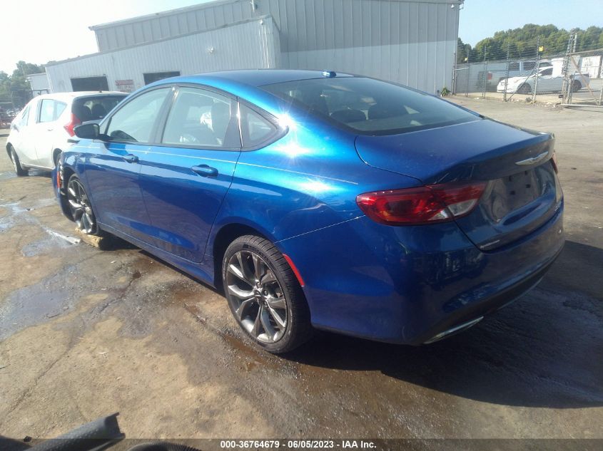 2015 CHRYSLER 200 S - 1C3CCCBG1FN678157