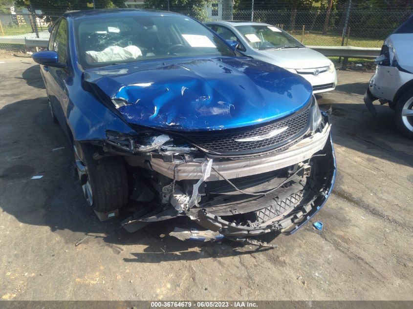 2015 CHRYSLER 200 S - 1C3CCCBG1FN678157