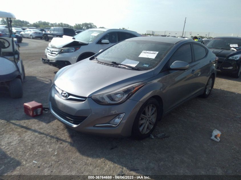2015 HYUNDAI ELANTRA SE - KMHDH4AEXFU222294
