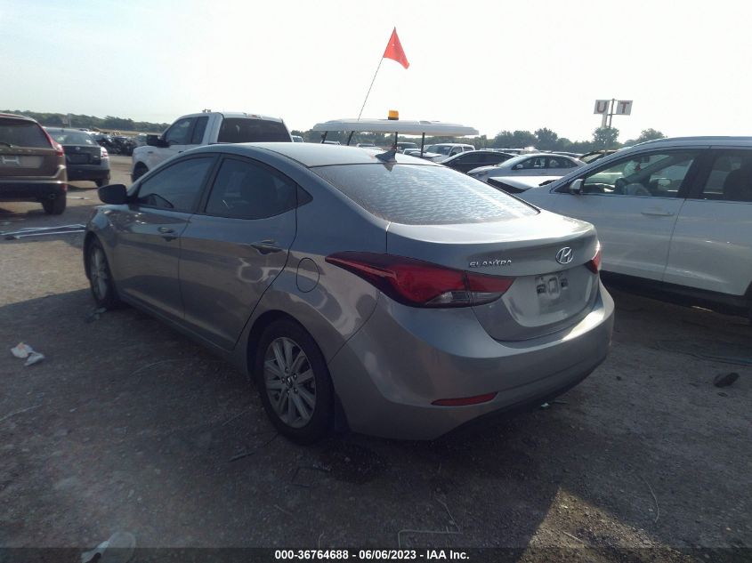 2015 HYUNDAI ELANTRA SE - KMHDH4AEXFU222294