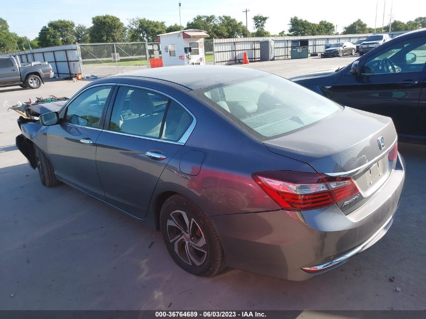 2016 HONDA ACCORD SEDAN LX - 1HGCR2F46GA063392