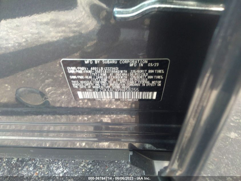 2023 SUBARU FORESTER - JF2SKAACXPH458255