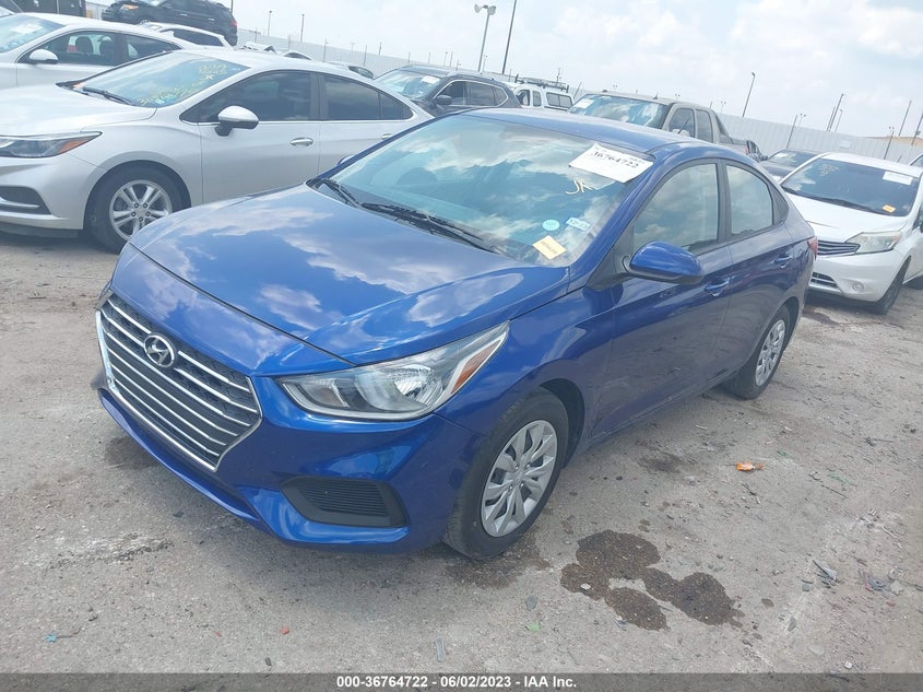 VIN 3KPC24A68ME141994 2021 HYUNDAI ACCENT SE