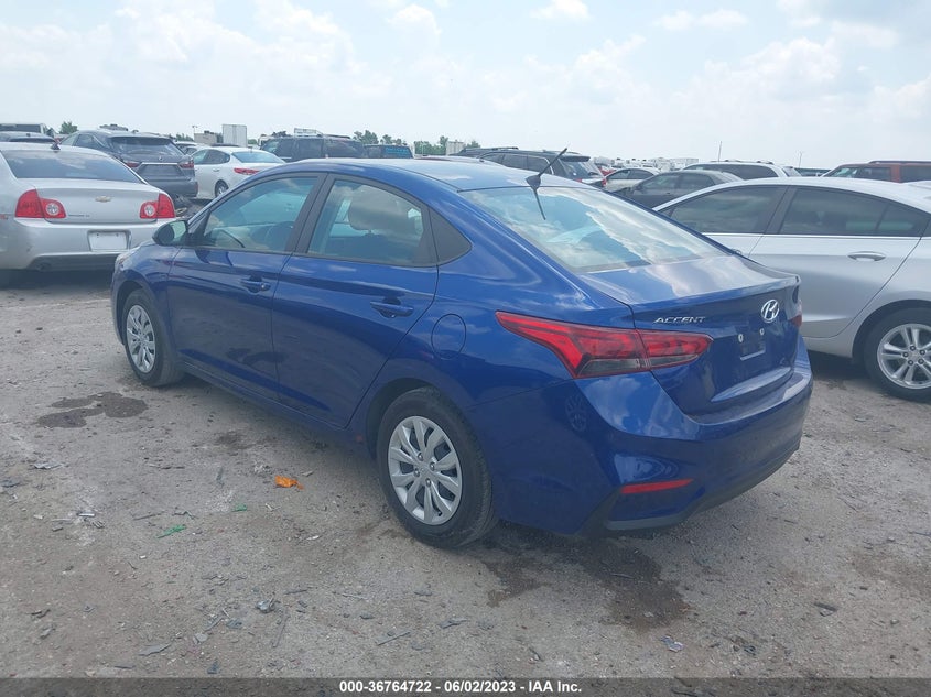 VIN 3KPC24A68ME141994 2021 HYUNDAI ACCENT SE